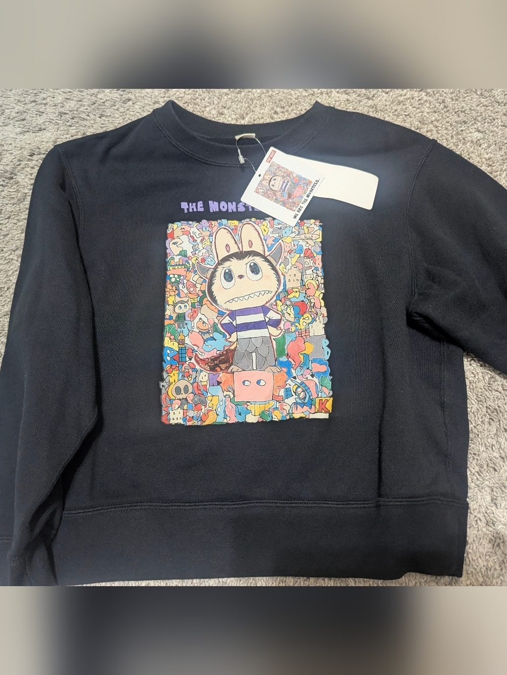 Uniqlo x Pop Mart Labubu Sweatshirt NWT